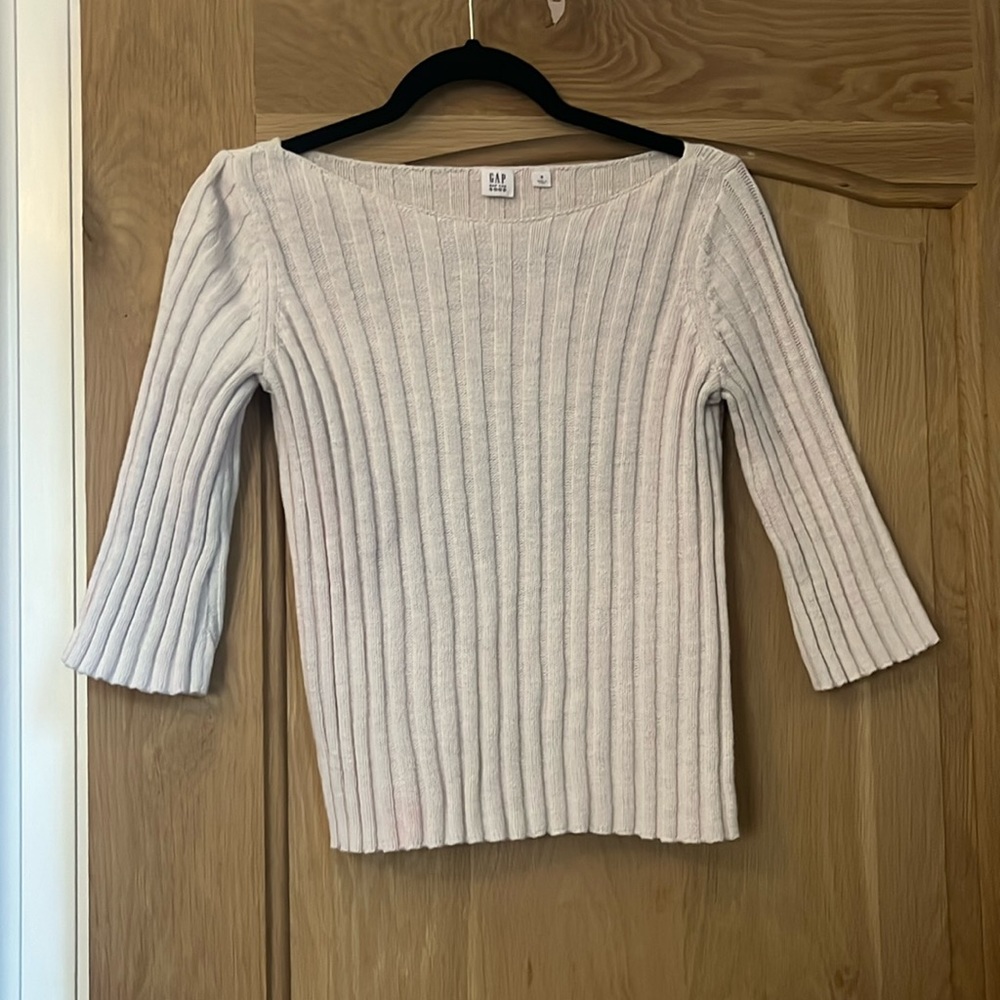 Wide Ribbed Gap Sweater